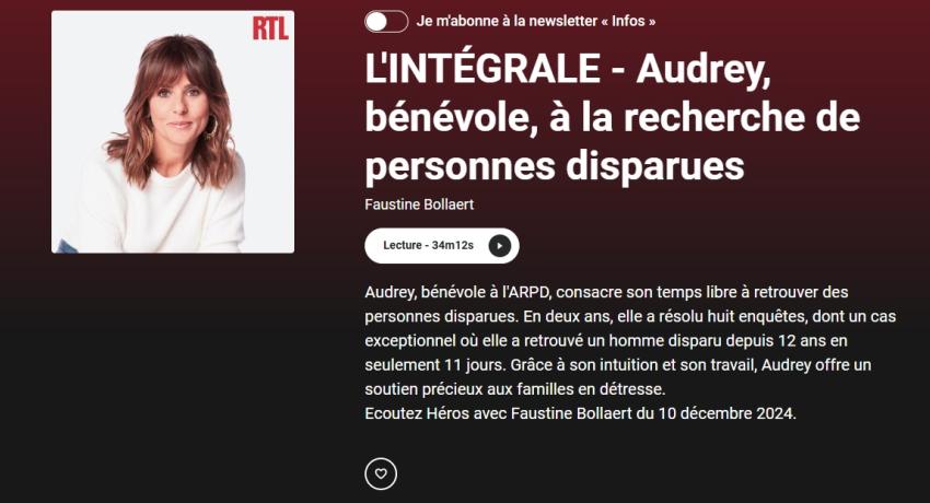 RTL 10 décembre 2024